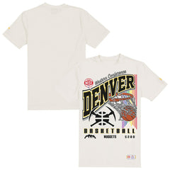 New Era Denver Nuggets Oversized City Edition Remix Vintage T-Shirt Cream