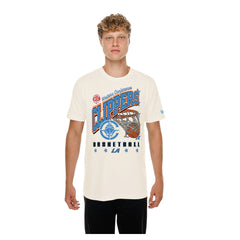 New Era LA Clippers Oversized City Edition Remix Vintage T-Shirt Cream