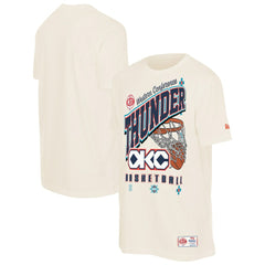 New Era Oklahoma City Thunder Oversized City Edition Remix Vintage T-Shirt Cream