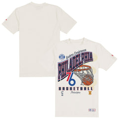 New Era Philadelphia 76ers Oversized City Edition Remix Vintage T-Shirt Cream