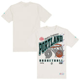 New Era Portland Trail Blazers Oversized City Edition Remix Vintage T-Shirt Cream