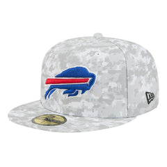 Buffalo Bills New Era 2025 Salute to Service Fan Pack 59FIFTY Fitted Hat - White - NFL