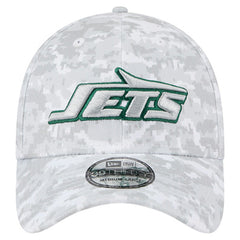 New York Jets New Era 2025 Salute to Service Digital Camo Fan Pack 39THIRTY Flex Hat - White - NFL
