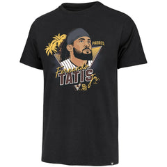 Fernando Tatis Jr. San Diego Padres '47 Player Caricature Franklin T-Shirt Near Me