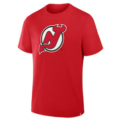 New Jersey Devils Fanatics Essential Legacy T-Shirt - Red | Fanatics sale