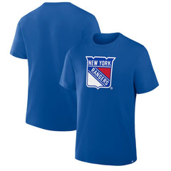 New York Rangers Fanatics Essential Legacy T-Shirt - Blue | Fanatics sale