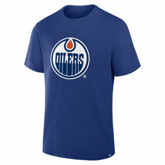 Edmonton Oilers Fanatics Essential Legacy T-Shirt - Royal | Fanatics on sale