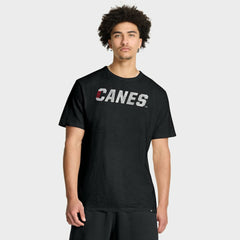 Carolina Hurricanes Fanatics Play Distressed Wordmark Stadium Slub T-Shirt - Black | Fanatics Clearance
