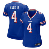 James Cook III Buffalo Bills Women's Team Game Jersey - Royal - Nike