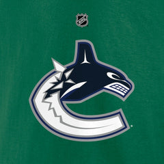 Brock Boeser Vancouver Canucks Fanatics Authentic Stack Name & Number T-Shirt - Green | Fanatics Clearance
