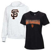 San Francisco Giants G-III 4Her by Carl Banks Women's T-Shirt and Hoodie Combo Pack for sale