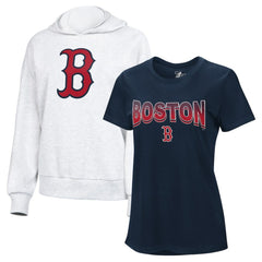 Boston Red Sox G-III 4Her by Carl Banks Women's T-Shirt and Hoodie Combo Pack Near Me