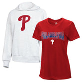 Philadelphia Phillies G-III 4Her by Carl Banks Women's T-Shirt and Hoodie Combo Pack Online