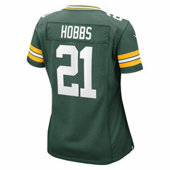Nate Hobbs Green Bay Packers Women's Team Game Jersey - Green - Nike