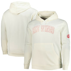 Detroit Red Wings Fanatics Big &Tall Stitch Hoodie - Cream | Fanatics Clearance
