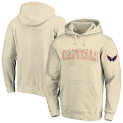 Washington Capitals Fanatics Big &Tall Stitch Hoodie - Cream | Fanatics discount