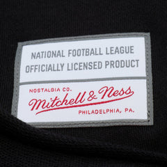 Green Bay Packers Women's Cropped Long Sleeve Rugby Polo - Black - Mitchell & Ness