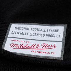 Cincinnati Bengals Women's Cropped Long Sleeve Rugby Polo - Black - Mitchell & Ness