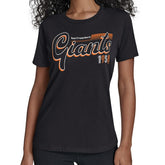 San Francisco Giants Starter Women's Groovy Script Team Fitted T-Shirt Sale
