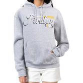 Pittsburgh Pirates Starter Women's Groovy Script Team Fleece Pullover Hoodie Near Me