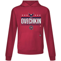 Alexander Ovechkin Washington Capitals Levelwear NHL All-Time Leading Goal Scorer Milestone Stars Name & Number Relay Pullover Hoodie - Red | NHL sale