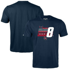 Alexander Ovechkin Washington Capitals Levelwear Youth NHL All-Time Leading Goal Scorer Milestone Stripes Name & Number Little Richmond T-Shirt - Navy | NHL on sale