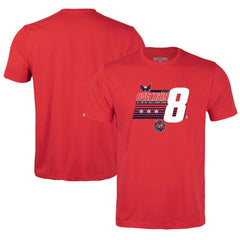 Alexander Ovechkin Washington Capitals Levelwear Youth NHL All-Time Leading Goal Scorer Milestone Stripes Name & Number Little Richmond T-Shirt - Red | NHL Clearance