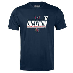 Alexander Ovechkin Washington Capitals Levelwear Youth NHL All-Time Leading Goal Scorer Milestone Name & Number Little Richmond T-Shirt - Navy | NHL sale