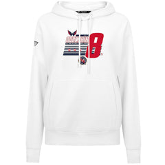 Alexander Ovechkin Washington Capitals Levelwear Women's NHL All-Time Leading Goal Scorer Milestone Stripes Name & Number Adorn Pullover Hoodie - White | NHL online