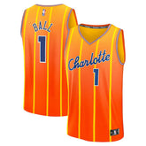 Fanatics LaMelo Ball Charlotte Hornets 2025/26 City Edition Fast Break Jersey Orange