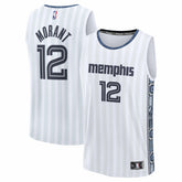 Fanatics Ja Morant Memphis Grizzlies 2025/26 City Edition Fast Break Jersey White