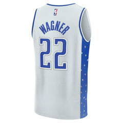 Fanatics Franz Wagner Orlando Magic Youth 2025/26 City Edition Fast Break Jersey Silver