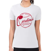 St. Louis Cardinals G-III 4Her by Carl Banks Women's Super-Slim Fit Lightweight Distressed Baseball Team T-Shirt Online