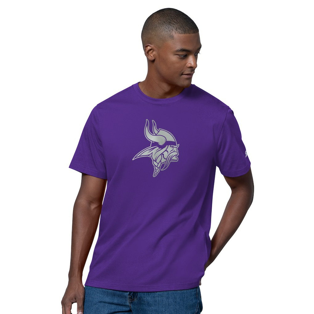 Minnesota Vikings Starter Thursday Night Gridiron T-Shirt- Purple - NFL