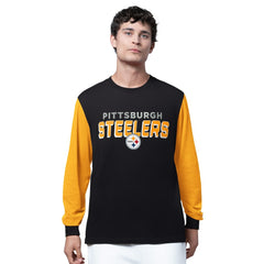 Pittsburgh Steelers Starter Thursday Night Gridiron Long Sleeve T-Shirt- Black - NFL