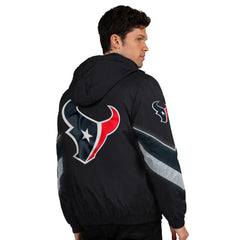 Houston Texans Starter Thursday Night Gridiron Full-Zip Jacket - Black/Navy - NFL
