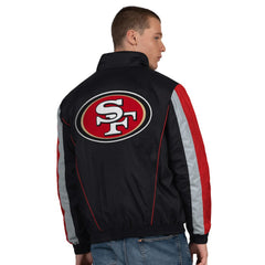 San Francisco 49ers Starter Thursday Night Gridiron Half-Zip Jacket - Black - NFL