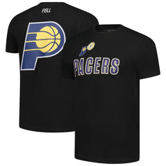 Indiana Pacers FISLL Unisex Oversize Logo T-Shirt Black