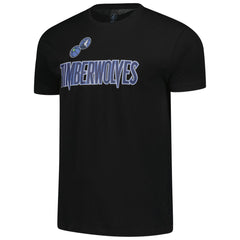 Minnesota Timberwolves FISLL Unisex Oversize Logo T-Shirt Black