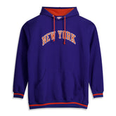 Mitchell & Ness New York Knicks Hardwood Classics Big & Tall Hoodie Blue
