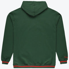 Mitchell & Ness Milwaukee Bucks Hardwood Classics Big & Tall Hoodie Hunter Green