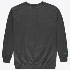 Mitchell & Ness Milwaukee Bucks Hardwood Classics Big & Tall Crewneck Sweatshirt Heather Charcoal
