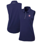 Washington Nationals Columbia Women's Tend The Ball Sleeveless Polo Online
