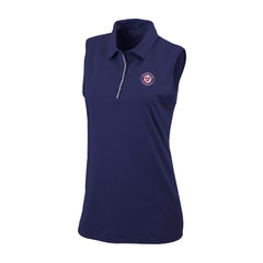 Washington Nationals Columbia Women's Tend The Ball Sleeveless Polo Online