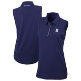Detroit Tigers Columbia Women's Tend The Ball Sleeveless Polo for sale