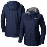 Houston Astros Columbia Women's Arcadia II Omni-Tech Full-Zip Hoodie Rain Jacket Sale
