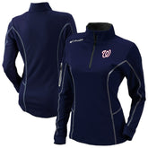 Washington Nationals Columbia Shotgun Quarter-Zip Top for sale