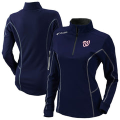 Washington Nationals Columbia Shotgun Quarter-Zip Top for sale