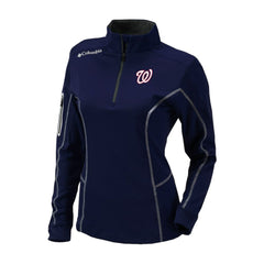 Washington Nationals Columbia Shotgun Quarter-Zip Top for sale