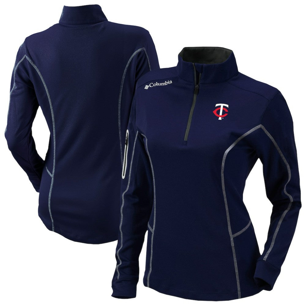 Minnesota Twins Columbia Shotgun Quarter-Zip Top Online